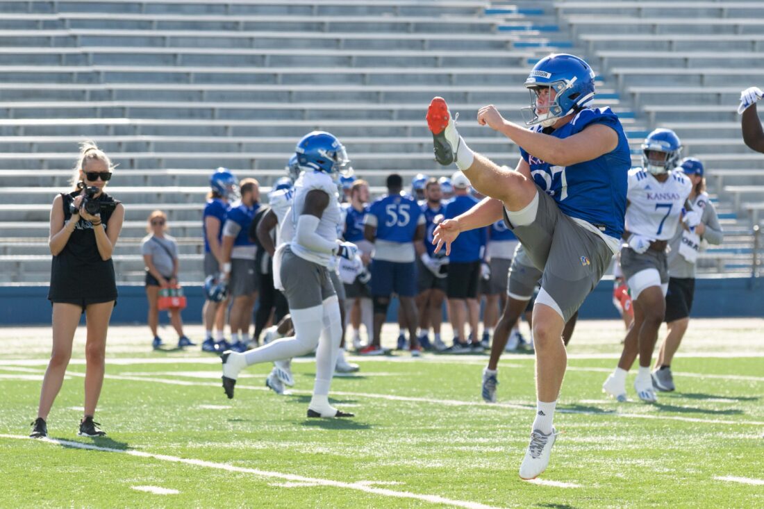 Kansas wraps up training camp with open practice; focus shifts to Week